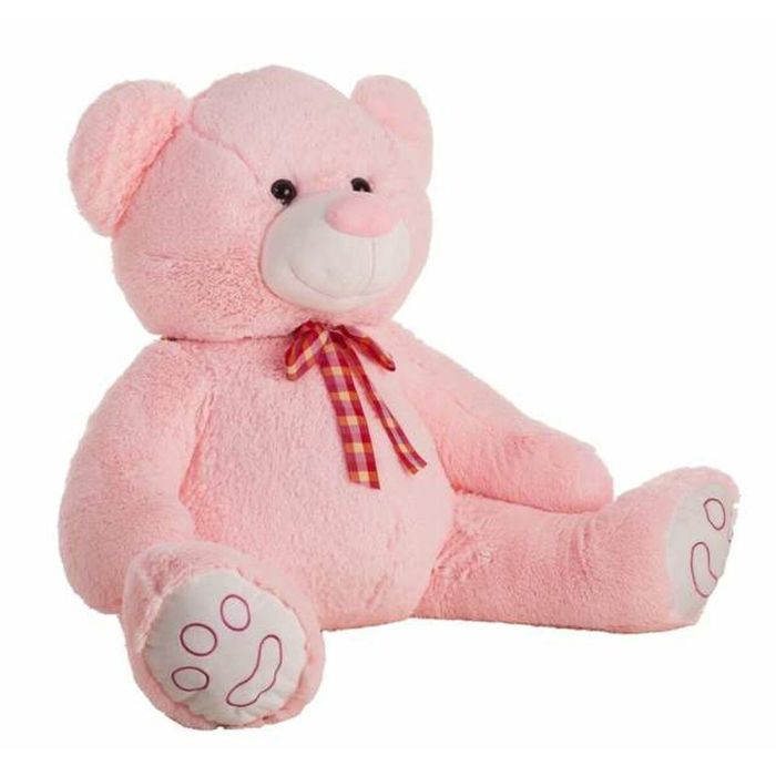 Peluche oso rosa evy 115 cm