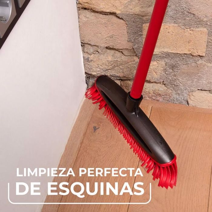 Vileda Cepillo Escoba Always Clean Pet Pro para Suelos y Alfombras, Mango Telescópico 130cm 3