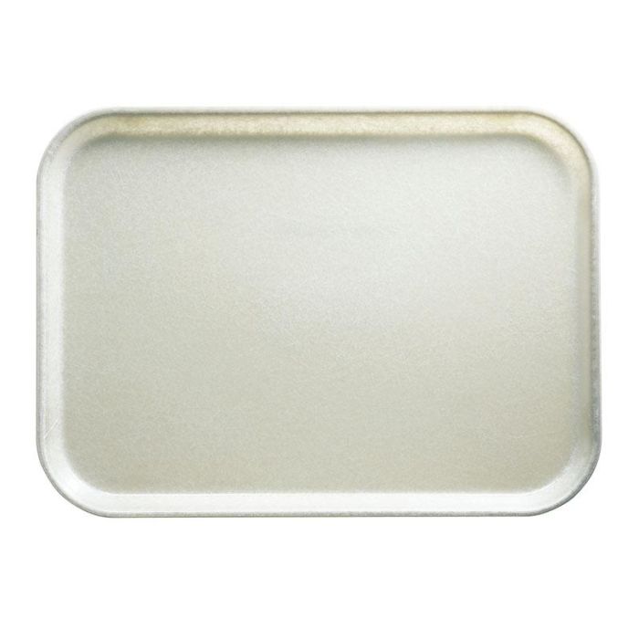 CAMBRO - 1418-101 - Bandeja Camtray rectangular con superficie lisa - perfil alto - 35,5 x 45,7 cm - Color Pergamino antiguo - Venta 1 unidad.
