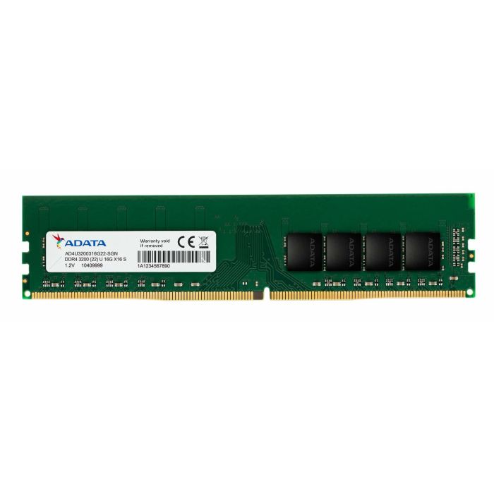 ADATA Value RAM PC DDR4 16GB 3200MHz CL22 Unbuffered DIMM para PC/Servidor