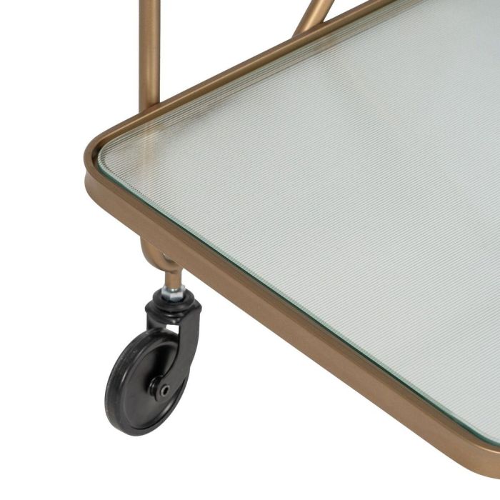 Carro de Cocina Dorado 61 x 40 x 70 cm 2 Carro de Cocina Dorado 61 x 40 x 70 cm 2