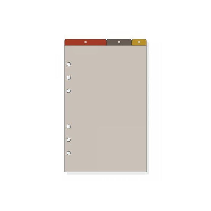 Recambio Agenda Finocam R562 Open 500 Separadores Superiores Juego De 3