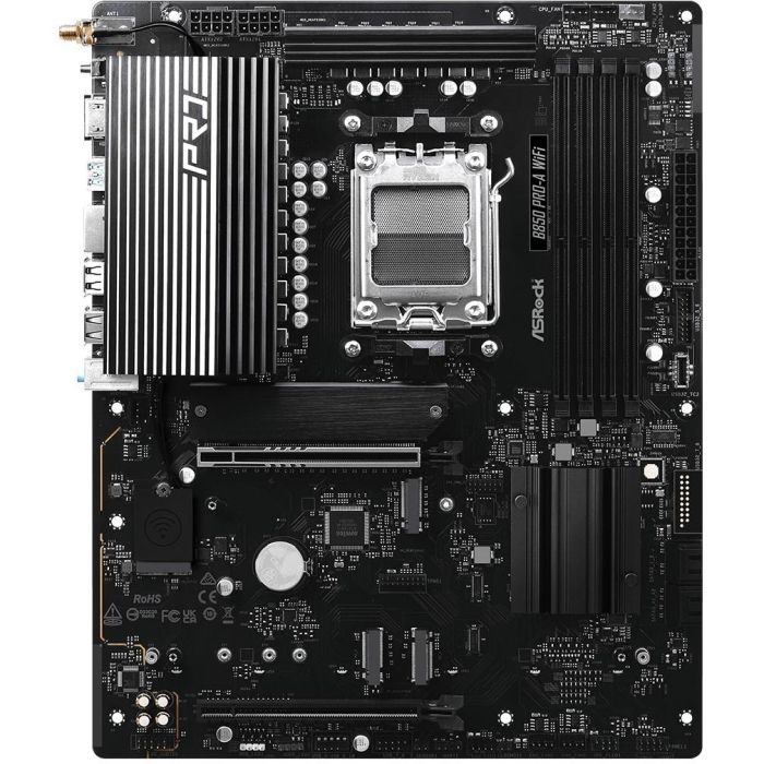 ASRock B850 Pro-A WiFi AMD B850 Socket AM5 ATX - Compatible con AMD Ryzen 7000/8000/9000 Series, DDR5-SDRAM, 90-MXBQN0-A0UAYZ 2 ASRock B850 Pro-A WiFi AMD B850 Socket AM5 ATX - Compatible con AMD Ryzen 7000/8000/9000 Series, DDR5-SDRAM, 90-MXBQN0-A0UAYZ 2