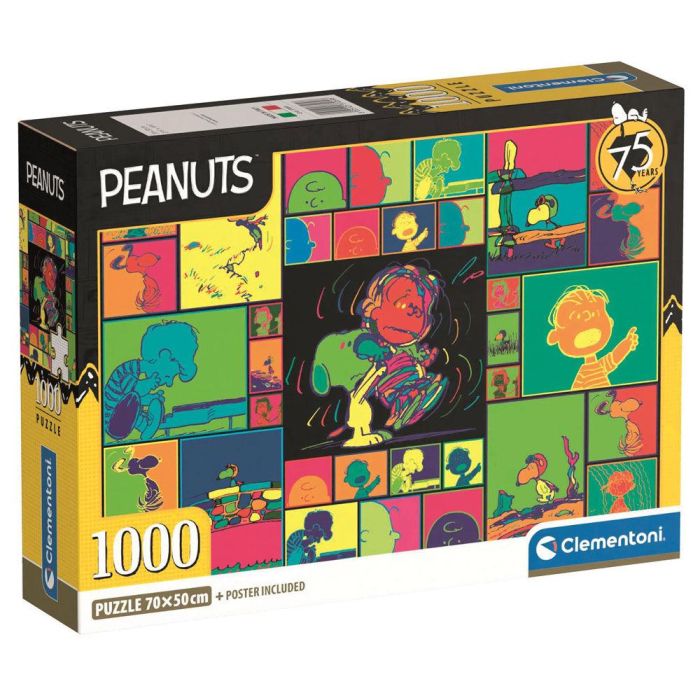 CLEMENTONI Puzzle Snoopy 1000 piezas, 70x50cm