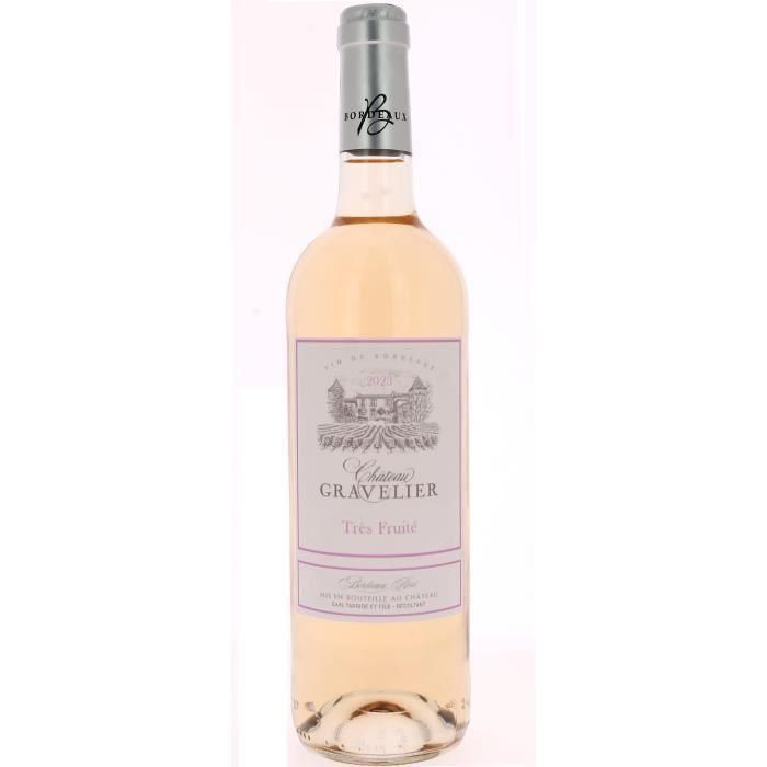 Château Gravelier 2023 Burdeos - Vino rosado de Burdeos