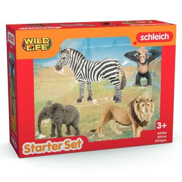 Mis primeros animales africanos, figuras de animales, SCHLEICH 42721 Vida salvaje, a partir de 5 años 3 Mis primeros animales africanos, figuras de animales, SCHLEICH 42721 Vida salvaje, a partir de 5 años 3