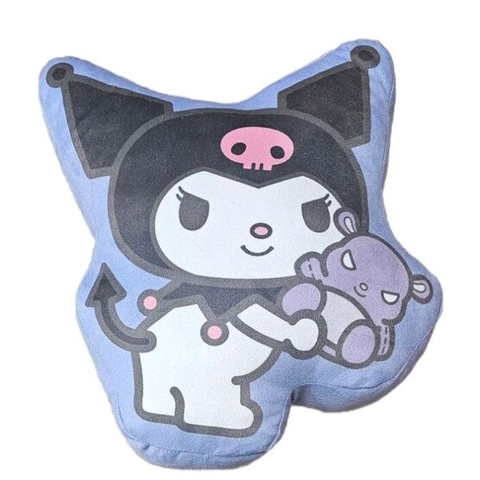 Sanrio Cojin 3D Kuromi Hello Kitty 35x35cm