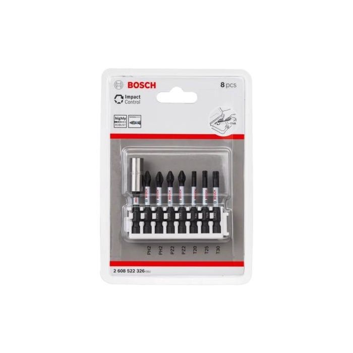 Bosch Impact Control 50 mm 8-tlg Bitpack 5 Bosch Impact Control 50 mm 8-tlg Bitpack 5
