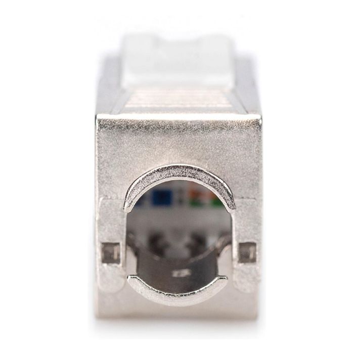 Digitus Módulo Keystone CAT 6 Apantallado Plano RJ45 Hembra-Hembra Plata 2