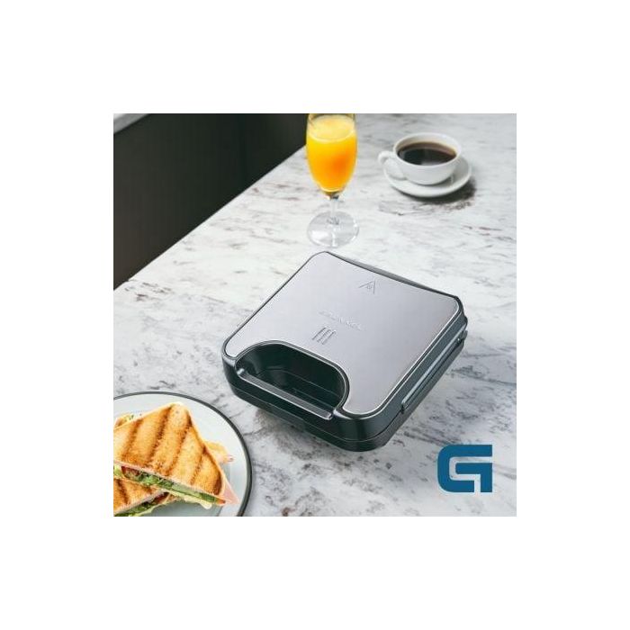 Sandwichera Grunkel SAN-GRILL NG/ 750W/ Placas Grill 1