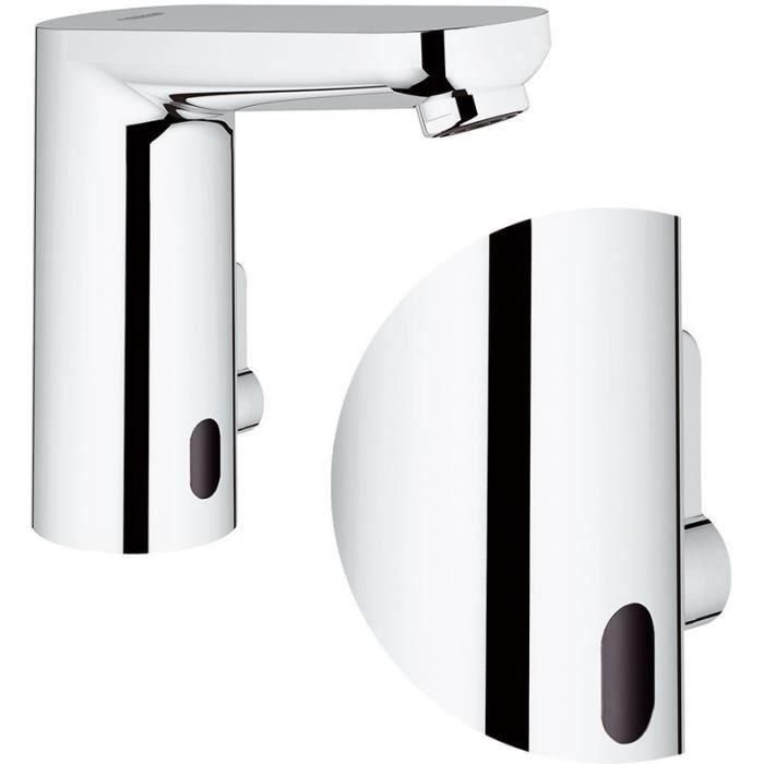 GROHE Mezclador de lavabo de repisa por infrarrojos - Get E - 6 V - Cromo 1