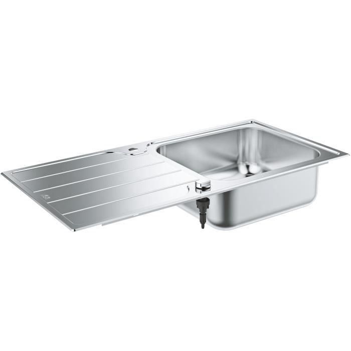 Fregadero - acero inoxidable - acero inoxidable - GROHE