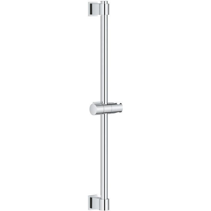 Barra de ducha - GROHE Vitalio Universal 27724001 - 60cm - Ø 22 mm - Fijación superior regulable - Para pegar o atornillar - Cromo