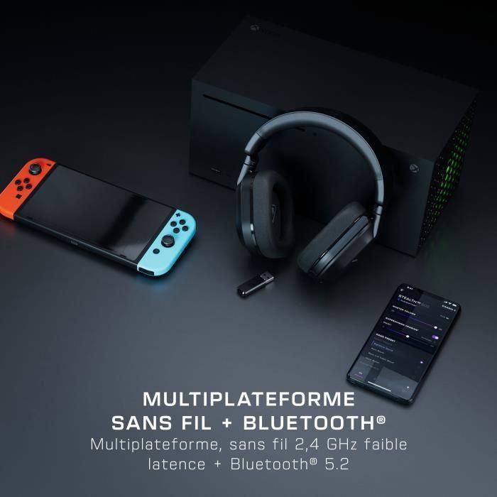Auriculares inalámbricos para juegos multiplataforma - TURTLE BEACH - Stealth 600 XB (Gen 3) - Negro 4 Auriculares inalámbricos para juegos multiplataforma - TURTLE BEACH - Stealth 600 XB (Gen 3) - Negro 4