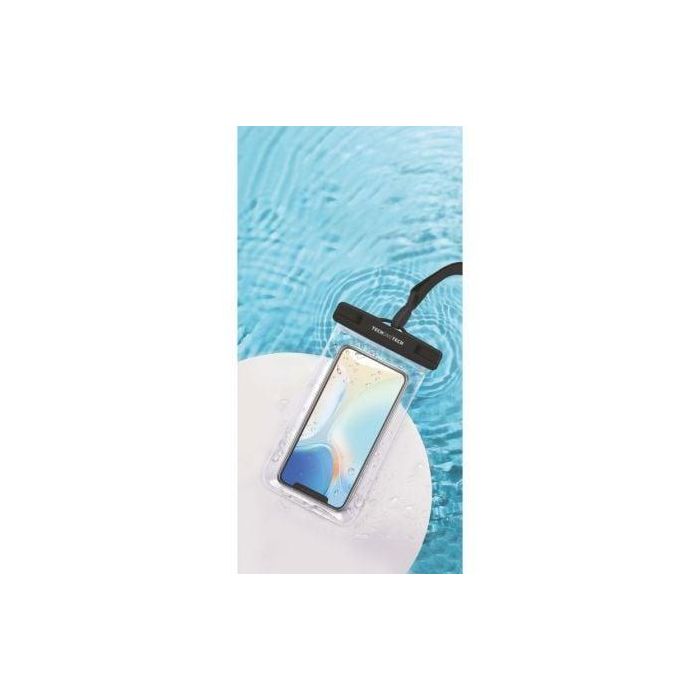 Funda impermeable colgante para agua pvc ipx8 negra 3 Funda impermeable colgante para agua pvc ipx8 negra 3