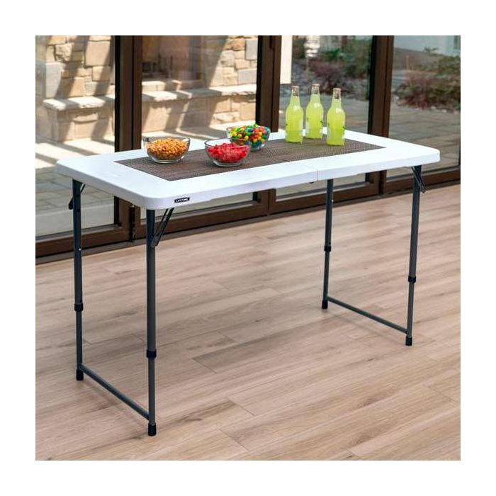 Mesa plegable maletín 4 posiciones 122x61x56 cm 7 Mesa plegable maletín 4 posiciones 122x61x56 cm 7