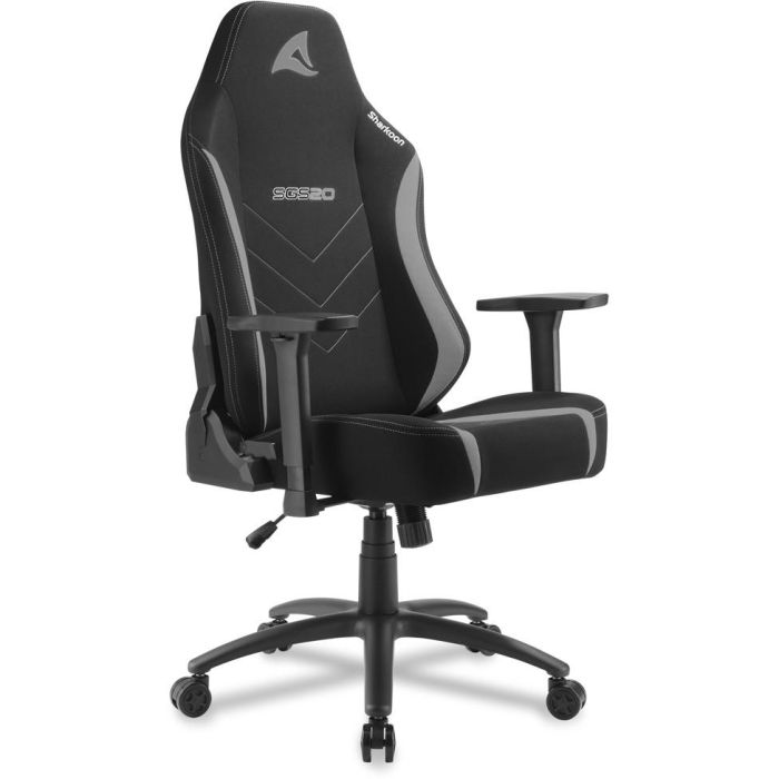 Sharkoon SKILLER SGS20 Silla Gaming Tejido Acolchado | Gran Asiento | Soporte Lumbar y Cervical | Pistón Clase 4 | Ergonómica 2 Sharkoon SKILLER SGS20 Silla Gaming Tejido Acolchado | Gran Asiento | Soporte Lumbar y Cervical | Pistón Clase 4 | Ergonómica 2