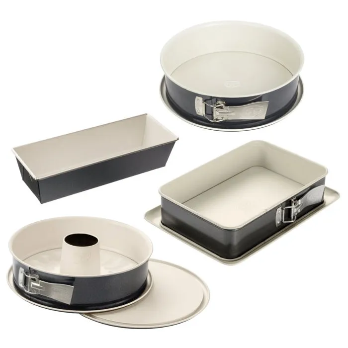 Juego de 4 moldes para tartas de diferentes formas, de 28 a 32 cm - DR OETKER - Back-Trend 0 Juego de 4 moldes para tartas de diferentes formas, de 28 a 32 cm - DR OETKER - Back-Trend 0