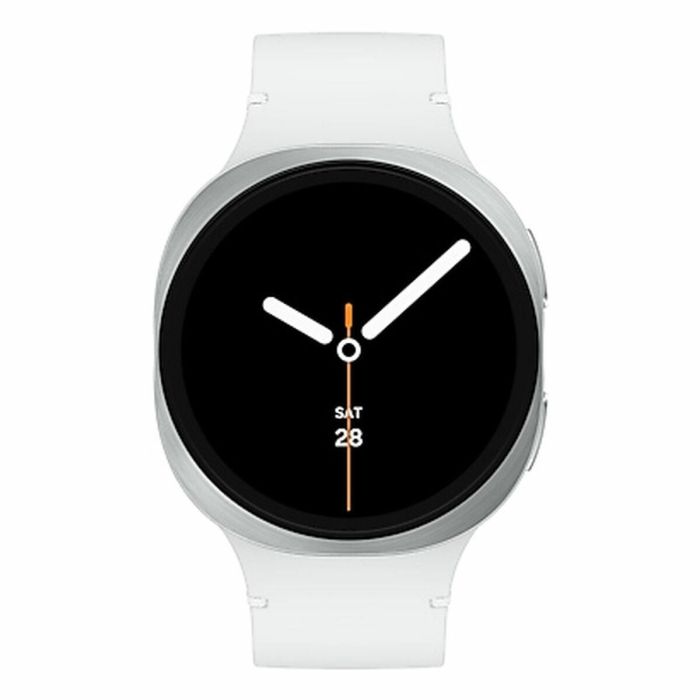 Samsung Galaxy Watch8 44 mm Wi-Fi EU silver white Reloj inteligente con GPS, monitor de frecuencia cardíaca y 32 GB de memoria