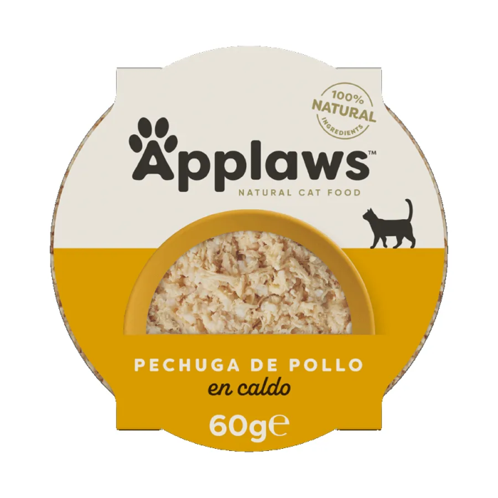 Applaws Cat Tarrina Pechuga Pollo Y Arroz 10x60 gr