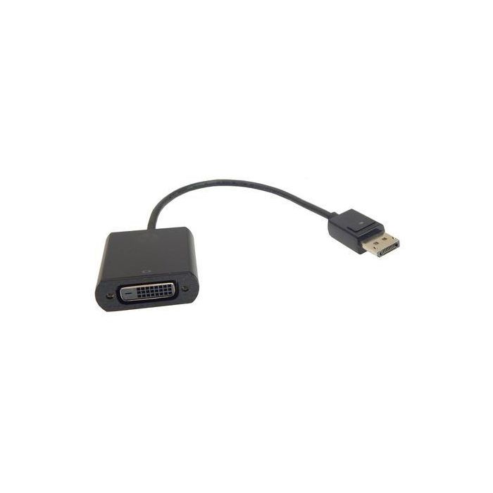 HP Adaptador DisplayPort a DVI Negro HP Adaptador DisplayPort a DVI Negro