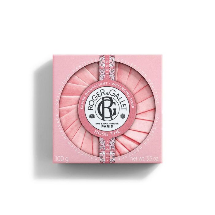Roger & Gallet Jabón Rosa Heritage 100g 1
