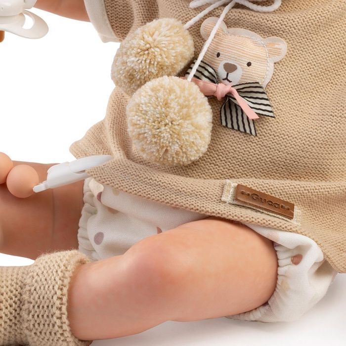 Muñecas Guca 10291 Muñeco Bebé Reborn Milán de 42 Cm con Cuerpo Blando de Tela y Extremidades de Goma para Niños +3 Años 4 Muñecas Guca 10291 Muñeco Bebé Reborn Milán de 42 Cm con Cuerpo Blando de Tela y Extremidades de Goma para Niños +3 Años 4