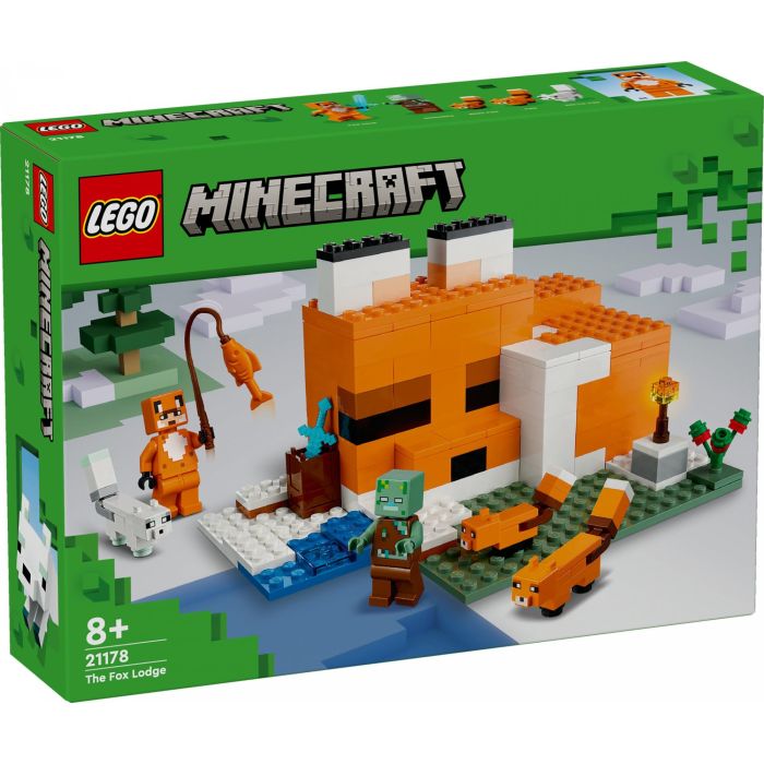 LEGO Minecraft El Refugio-Zorro - Juego de Construcción 193 Piezas para Niños de 8+ Años 10