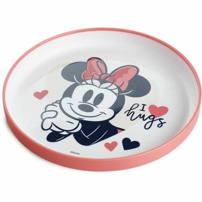 CAJA DE COMIDA DE 3 PIEZAS MINNIE TAZA / CUENCO / PLATO - Set 3uds Non-Sl 2