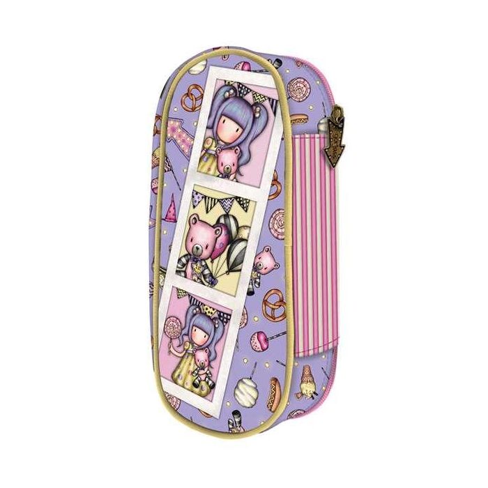 Estuche Escolar Gorjuss First prize Lila (10 x 23 x 6 cm) 1