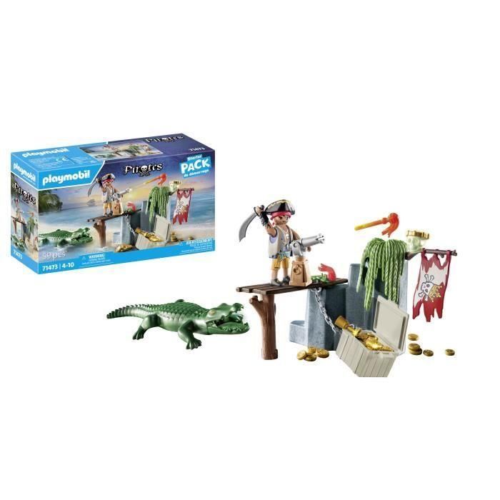 PLAYMOBIL 71473 Pirata con caimán 4 PLAYMOBIL 71473 Pirata con caimán 4