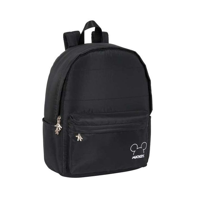 Mochila para Portátil Mickey Mouse Clubhouse Teen Mood Negro 31 x 40 x 16 cm 0 Mochila para Portátil Mickey Mouse Clubhouse Teen Mood Negro 31 x 40 x 16 cm 0