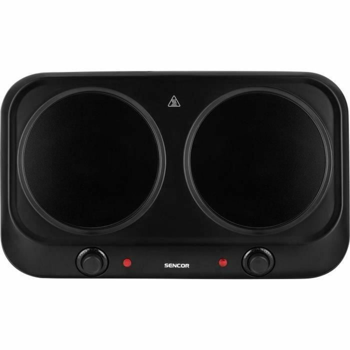 Placa de cocción por infrarrojos - SENCOR - SCP 2263BK - 2400 W - 2 fuegos - Negro Placa de cocción por infrarrojos - SENCOR - SCP 2263BK - 2400 W - 2 fuegos - Negro