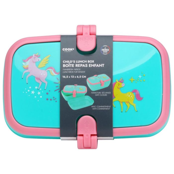 Fiambrera Infantil Unicornio Cook Concept 1