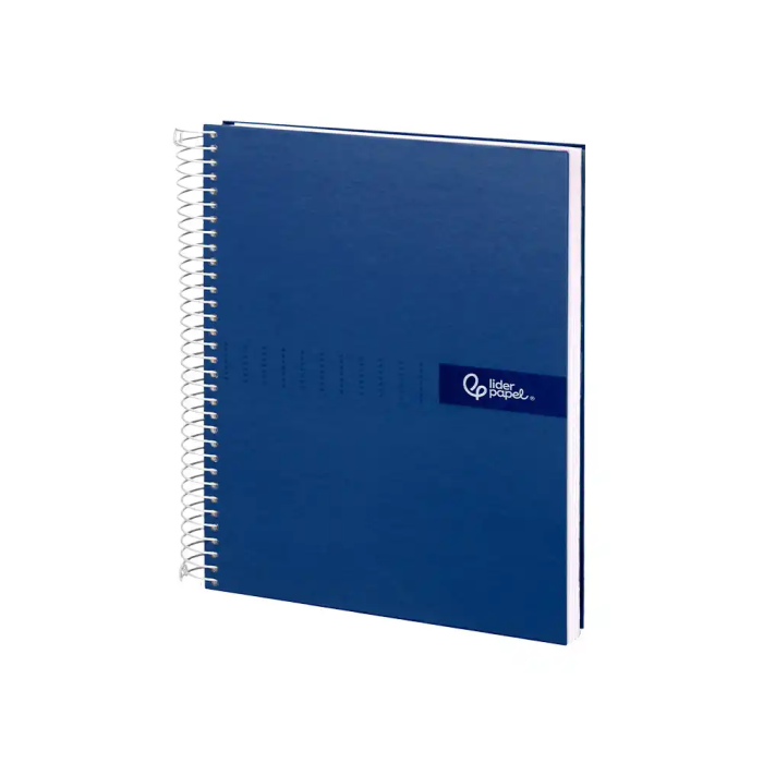 Liderpapel Cuaderno Espiral A4 Crafty Tapa Forrada 80 Hojas 90gr Cuadro 4mm Con Margen Color Azul Marino 2