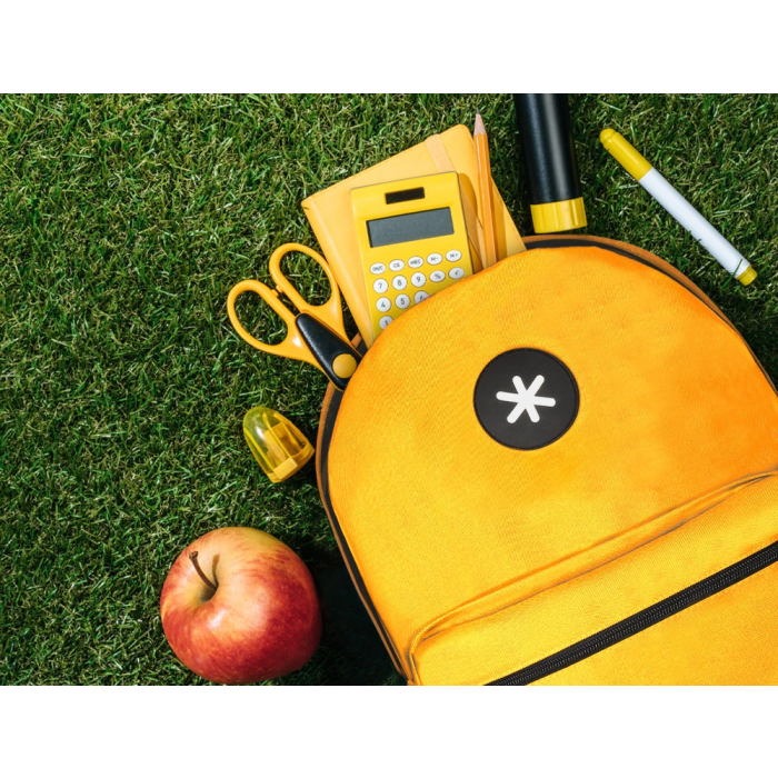 Antartik Mochila Mostaza con Bolsillo para Portátil 15,6' y Compartimentos, 320x140x430 mm 12