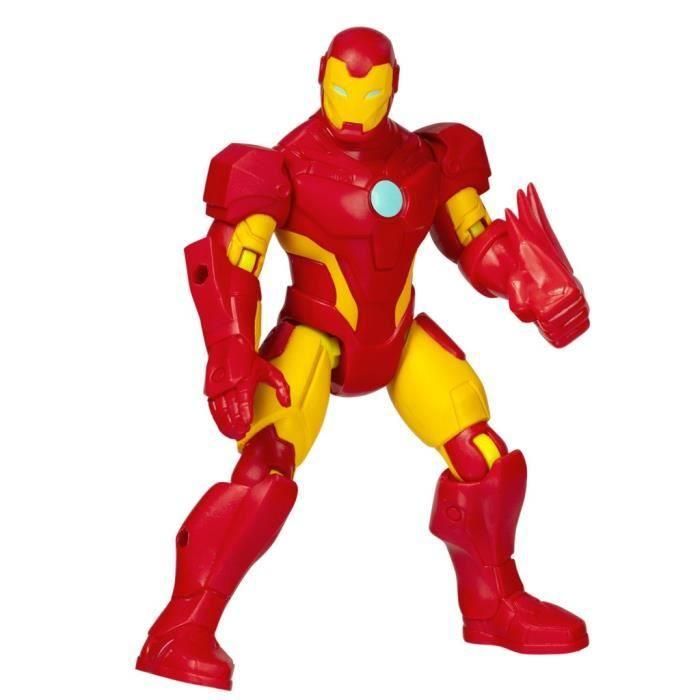 MixMashers Iron Man, figura personalizable de 12 cm para mezclar y combinar con accesorios, Marvel, a partir de 4 años 5