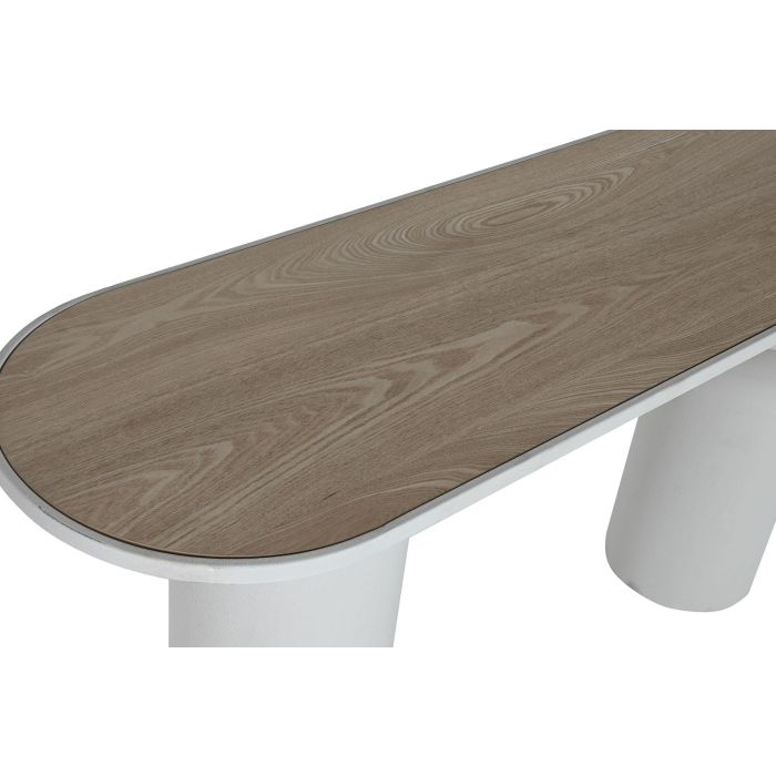 Consola Home ESPRIT Blanco Metal Madera MDF 150 x 45 x 77 cm 2