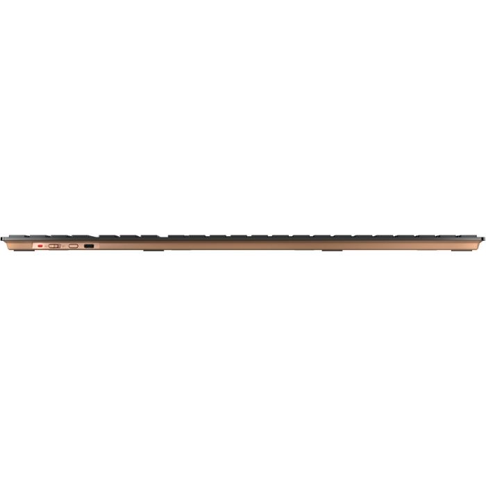 Cherry Desktop DW 9100 SLIM [CH] WL AES black/copper BT 7