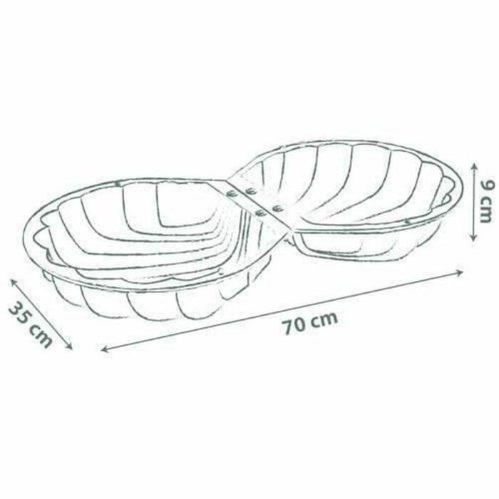 Smoby SMO868001 SMOBY Life Mini arenero doble lleno 1 Smoby SMO868001 SMOBY Life Mini arenero doble lleno 1
