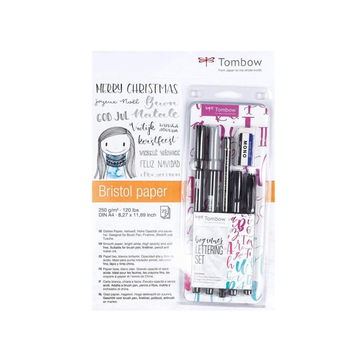 Set Caligrafia Tombow Lettering Beginner Para Principiante 6 Piezas 1