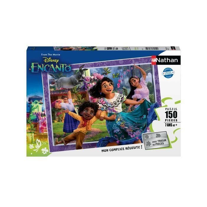 Nathan-WD ENCANTO-Rompecabezas de 150 piezas - Bienvenido a Encanto/Disney Encanto-4005556861750-Edades de 7 años en adelante Nathan-WD ENCANTO-Rompecabezas de 150 piezas - Bienvenido a Encanto/Disney Encanto-4005556861750-Edades de 7 años en adelante