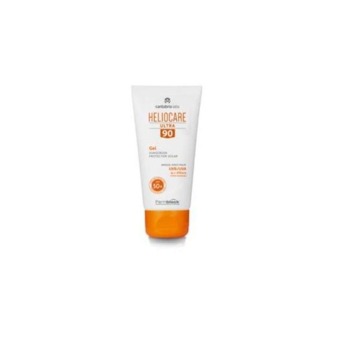 Heliocare ULTRA Gel Fotoprotector Solar Facial SPF 50+ Ultraligero No Comedogénico Piel Mixta Grasa para Exposición Intensa 50 ml