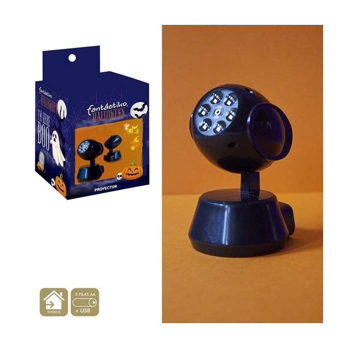 Proyector imágenes halloween 13 x 9,30 x 10 cm caja impresa 11,5 x 10 x 15,5 cm 2 Proyector imágenes halloween 13 x 9,30 x 10 cm caja impresa 11,5 x 10 x 15,5 cm 2
