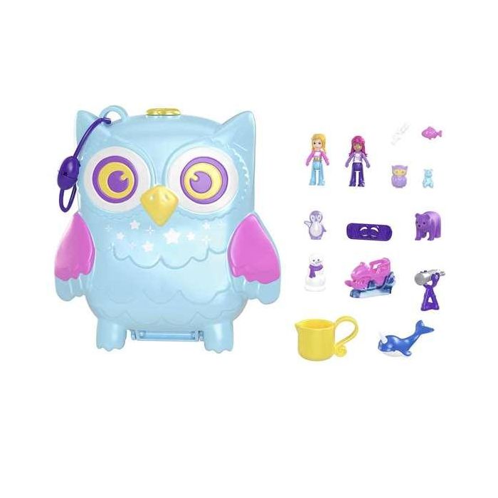 Polly Pocket HRD35 Caja Compacta Mini Muñeca, Temática Oso Fresa 6 Polly Pocket HRD35 Caja Compacta Mini Muñeca, Temática Oso Fresa 6