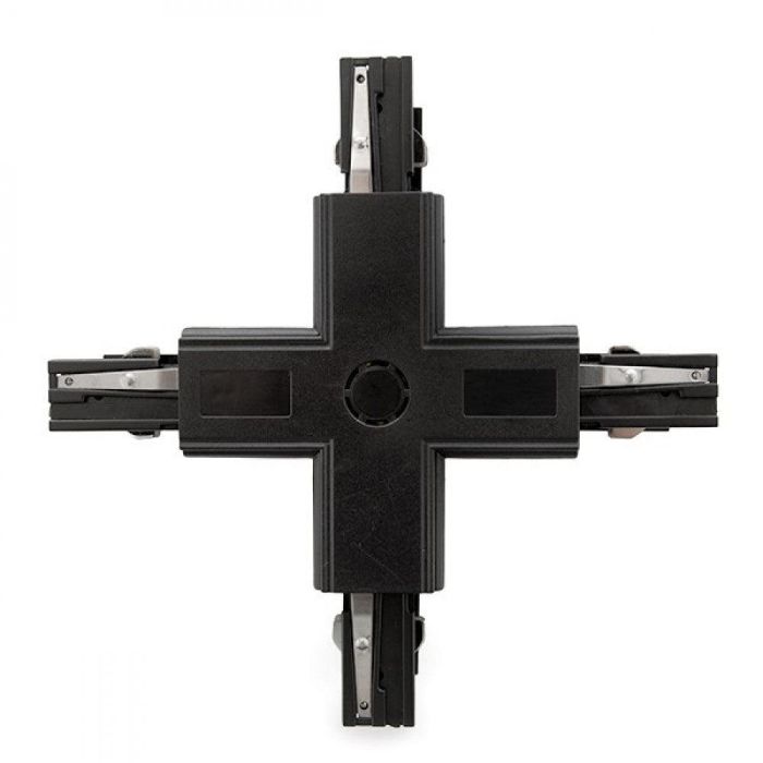 Conector + Carril Trifásico Negro 1 Conector + Carril Trifásico Negro 1