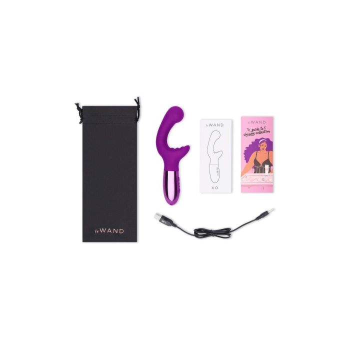 Vibrador Punto G Le Wand Xo Morado 4