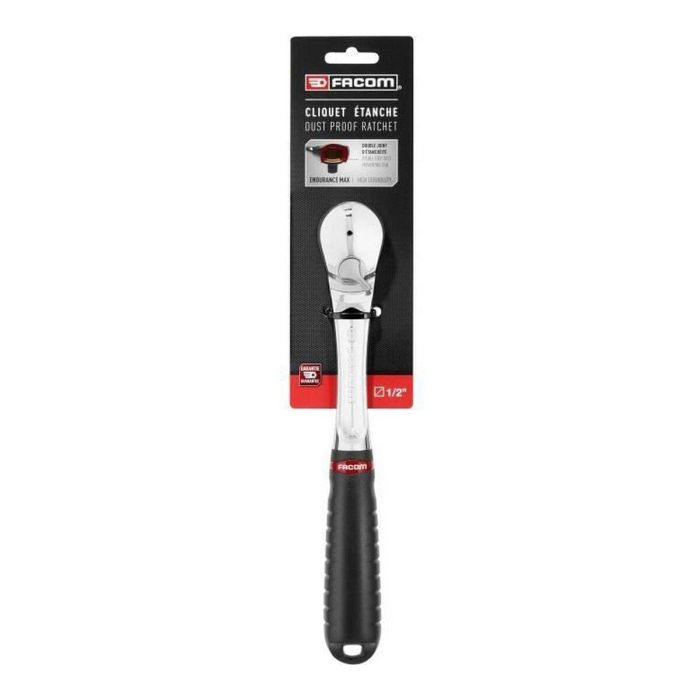Facom Trinquete Reversible Impermeable 1/2", 72 Dientes, 5° Recuperación, Larga Vida y Mantenimiento Cero 2 Facom Trinquete Reversible Impermeable 1/2", 72 Dientes, 5° Recuperación, Larga Vida y Mantenimiento Cero 2