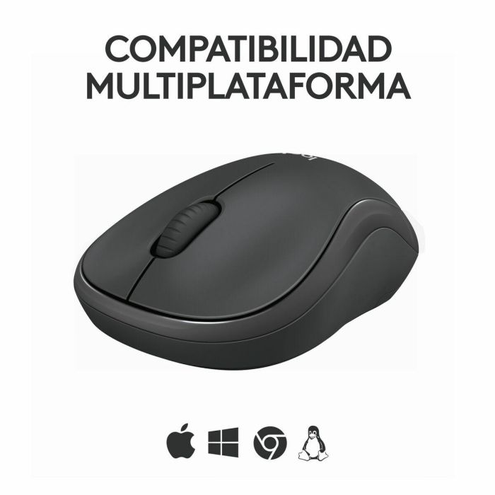 Logitech M240 Ratón Bluetooth Silencioso, 90% Menos Ruido de Clic, 18 Meses Autonomía de Batería, Diseño Ambidextro y Compacto para Viaje 3 Logitech M240 Ratón Bluetooth Silencioso, 90% Menos Ruido de Clic, 18 Meses Autonomía de Batería, Diseño Ambidextro y Compacto para Viaje 3