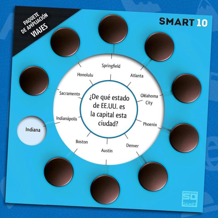 Expansion Viajes Juego Smart 10 español 3